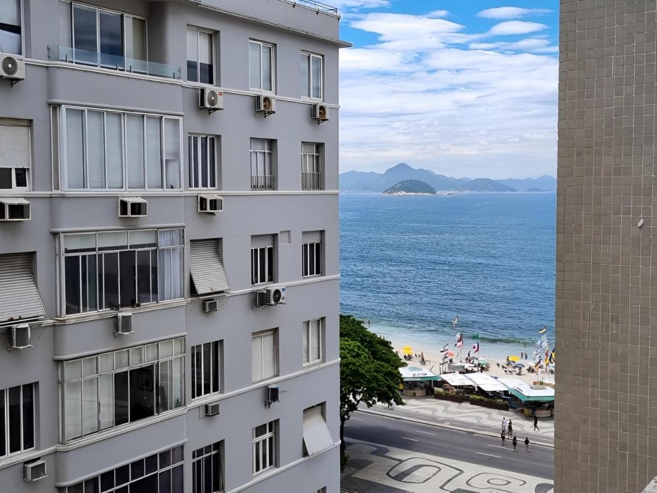 Confortavel Estudio Com Linda Vista Do Mar Rio de Janeiro Exterior foto