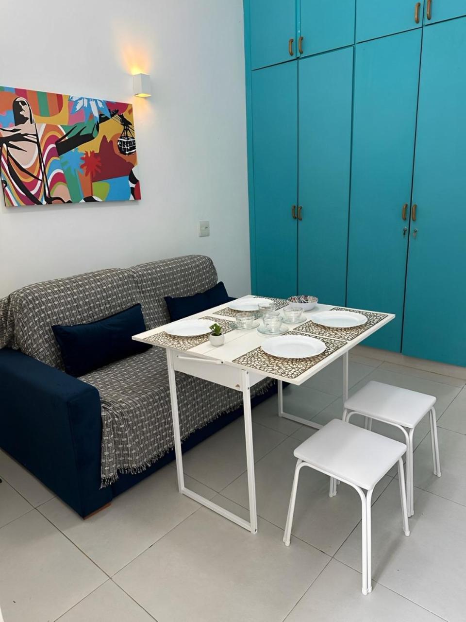 Confortavel Estudio Com Linda Vista Do Mar Rio de Janeiro Exterior foto